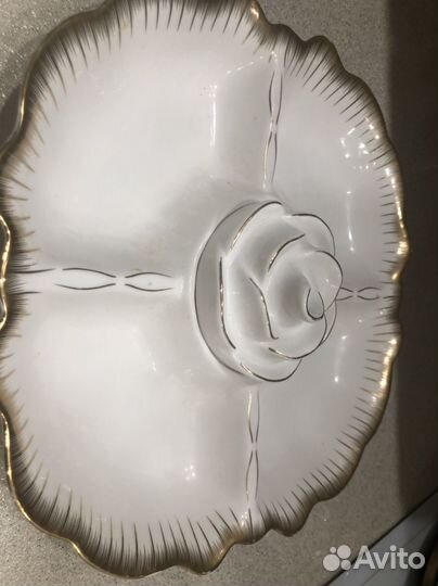 Менажница из фарфора. Известный английский бренд