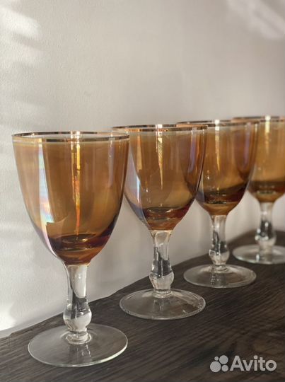 Бокалы для вина советские