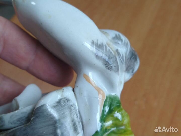 Чернильница лиса и журавль