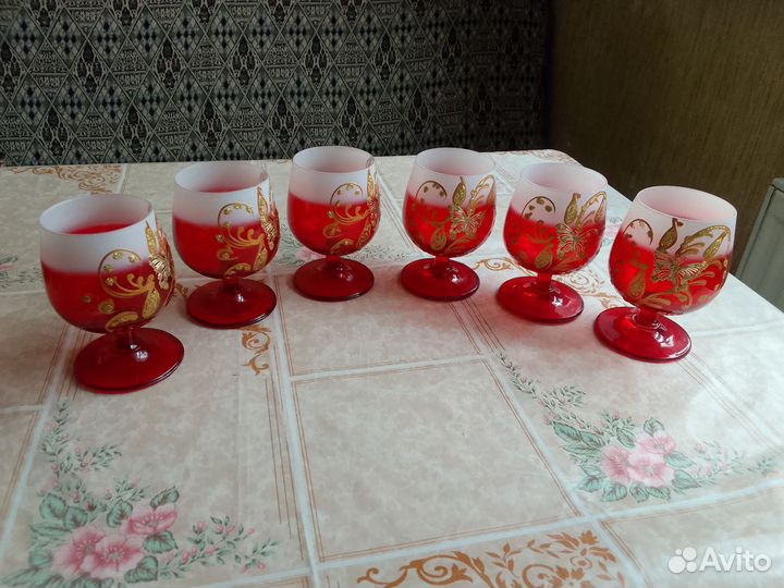 Набор фужеров новый