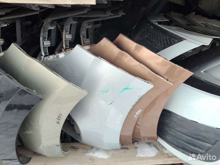 Бампер передний LADA x-ray под покраску