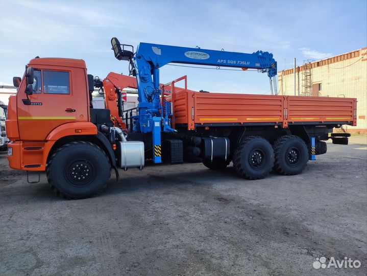 КамАЗ 43118 с КМУ, 2022