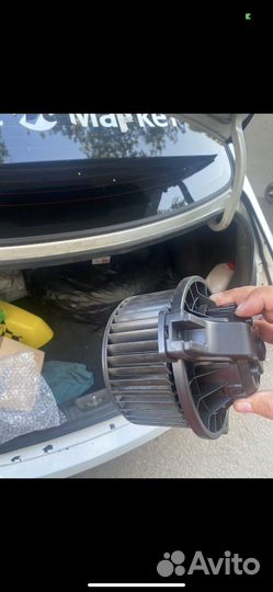 Мотор отопителя салона для Солярис 1