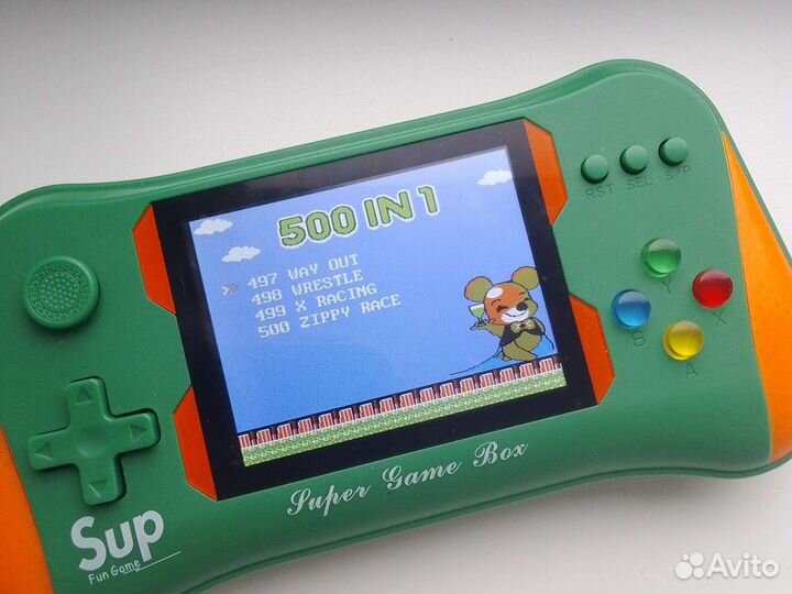 Игровая приставка 2 геймпада 500 игр почти новая