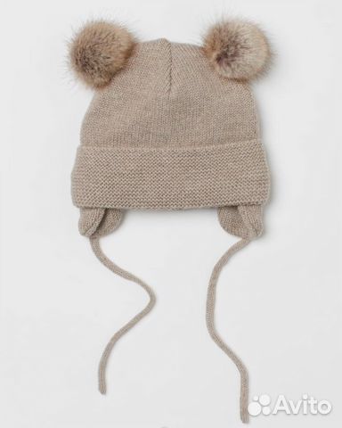 Шапка на девочку H&M новая 74/80