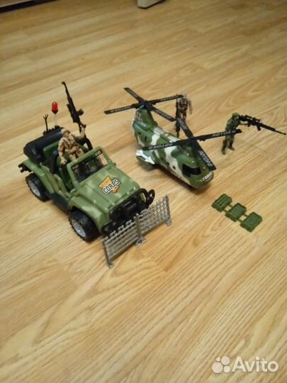 Игровой набор военный