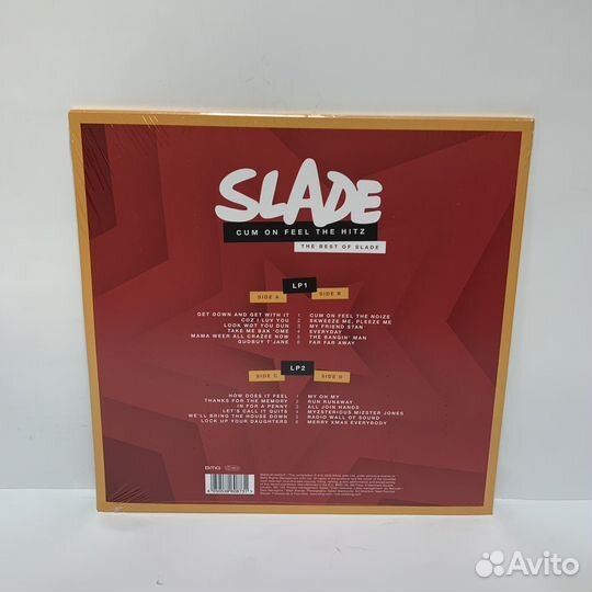 Slade - Cum on feel the hitz (best) 2LP vinyl