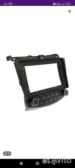 Переходная рамка хонда аккорд 7. магнитола