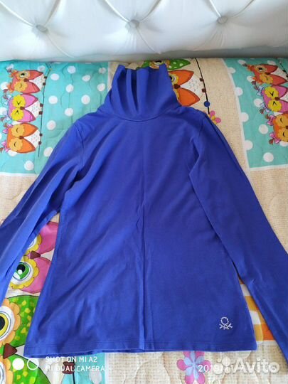 Водолазки Бенетон р.10,11 лет