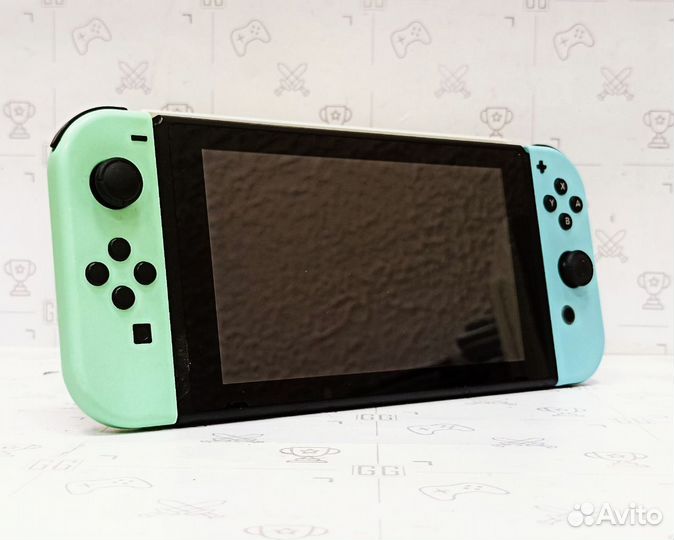 Nintendo Switch (rev 2) Animal Crossing Edition 12