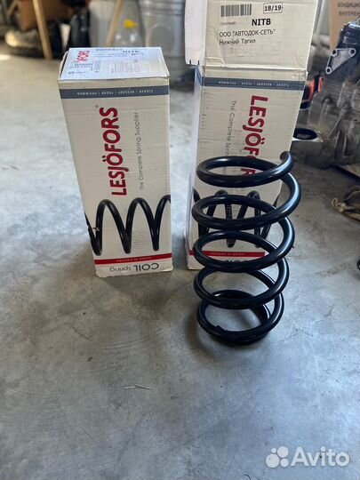 Пружины передние Fiat Ducato