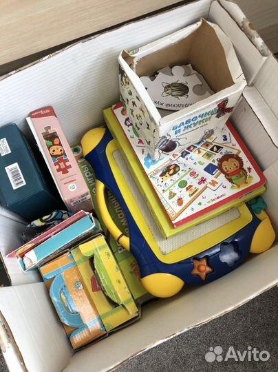 Развивающие игры пакетом 1-2года