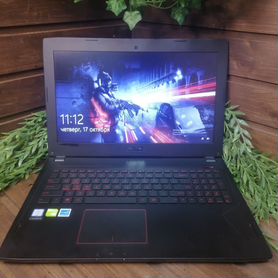 Игровой ноутбук asus i7-6700,GTX 1060