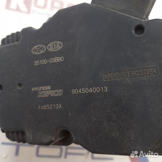 Дроссельная заслонка KIA picanto 2008