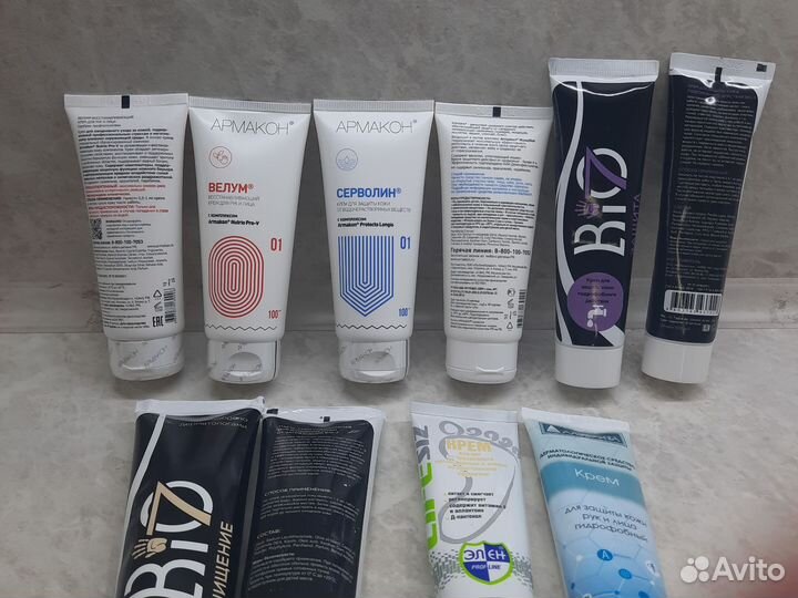 Крема и паста для рук и лица