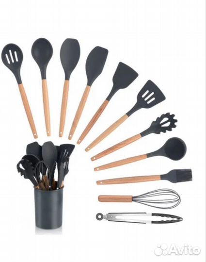 Набор кухонных принадлежностей, 12 предметов