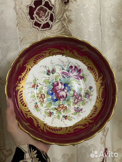 Сухарница/блюдо старинное