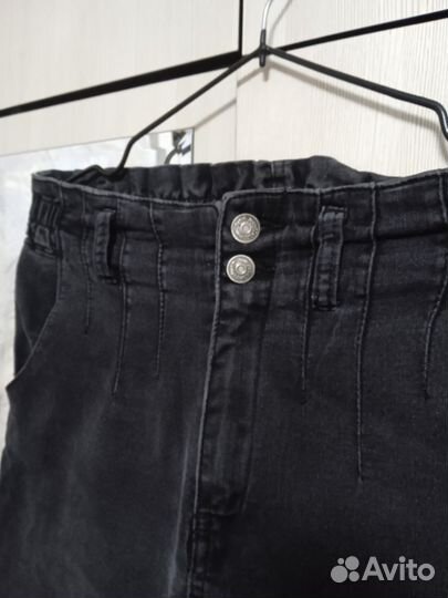 Джинсы чёрные женские
