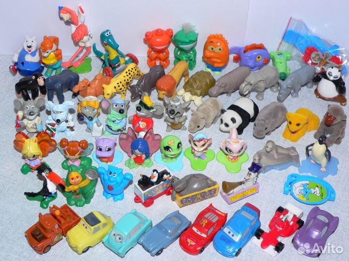 Игрушки из киндер и других яиц