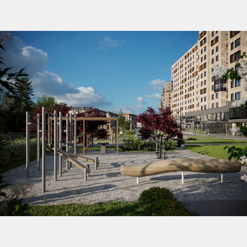 2-к. апартаменты, 47,7 м², 10/13 эт.