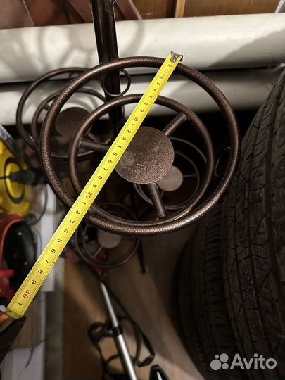 Подставка для цветов напольная металлическая