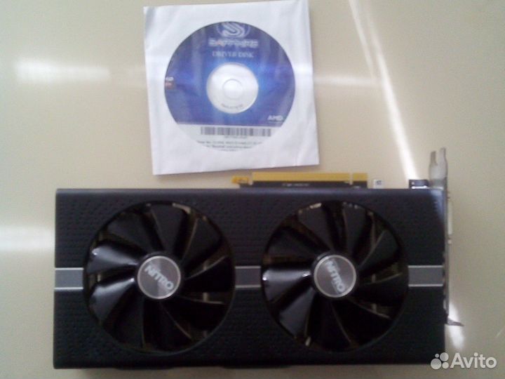 Видеокарта sapphire nitro+ rx 570 8gb