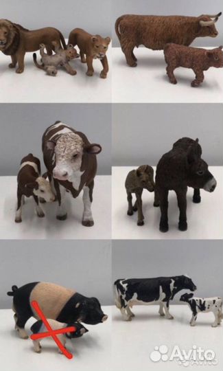 Животные фигурки Schleich
