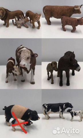 Животные фигурки Schleich