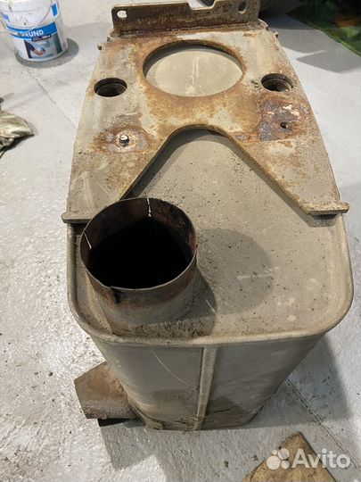 Бочка глушителя MAN TGA TGS 49395