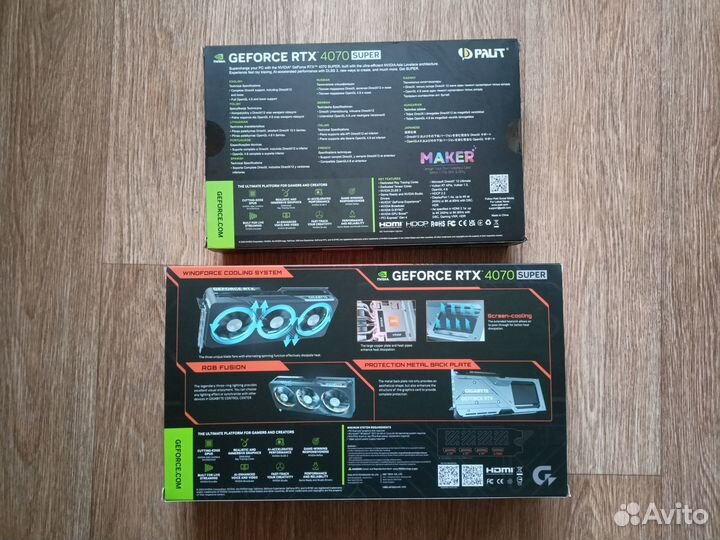 Видеокарты RTX4070super, RTX4060Ti, RTX 4060, новы