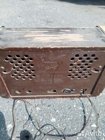 Ламповый радиоприемник Рекорд