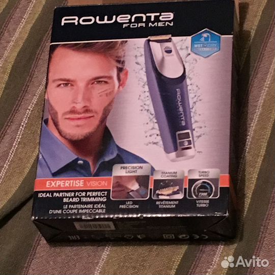 Триммер для бороды Rowenta Wet&Dry Expertise TN345