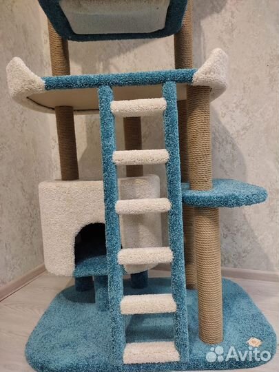 Комплекс для кошек для отдыха и игр 