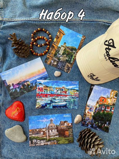 Открытки авторские Италия