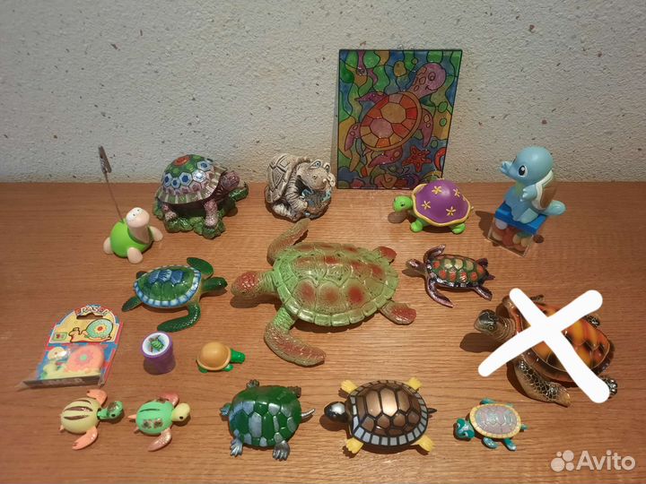 Коллекция черепах. Черепашка фигурка