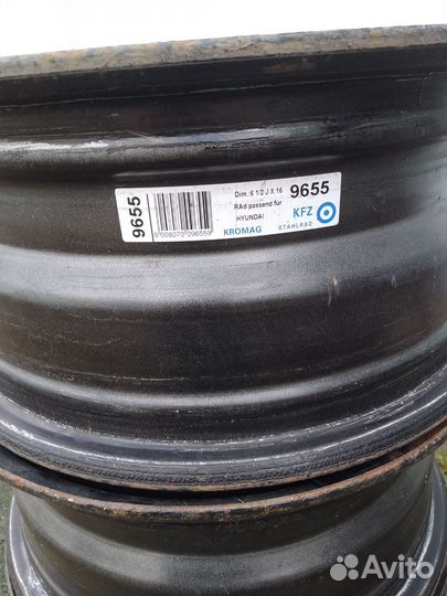 Штампованные диски r16 5x114 3