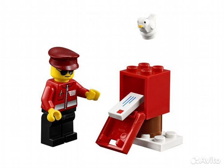 Lego City Почтовый самолёт 60250 новый