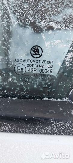 Стекло переднее левое шкода октавия а7