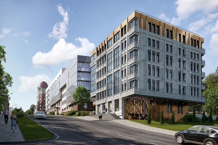 2-к. квартира, 64,8 м², 3/6 эт.