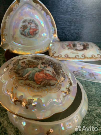 Шкатулка, пепельница Мадонна Оскар фарфор