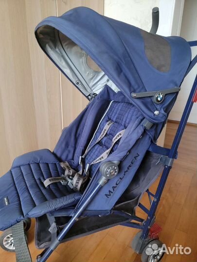 Легкая коляска-трость maclaren bmw