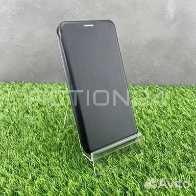 Чехол книжка Xiaomi Redmi 12C (черный)