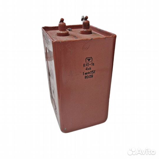 1 шт К41-1А 1 мкФ 4 кВ Конденсатор высоковольтный