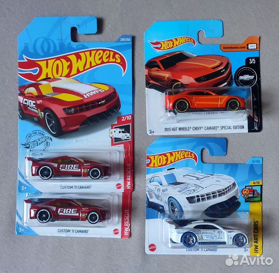 Hot Wheels Camaro современные