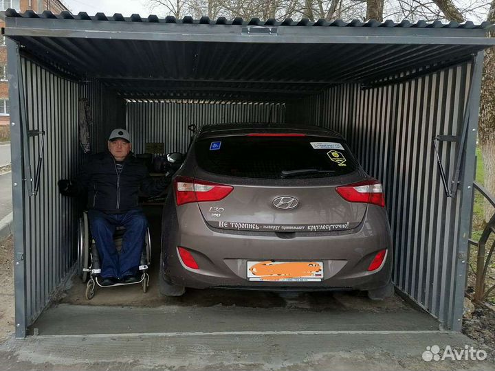 Гаражи металлические разборные