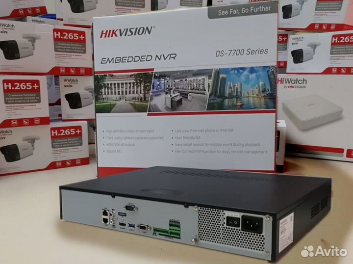 IP Видеорегистратор 32 кан. DS-7732NI-K4 hikvision
