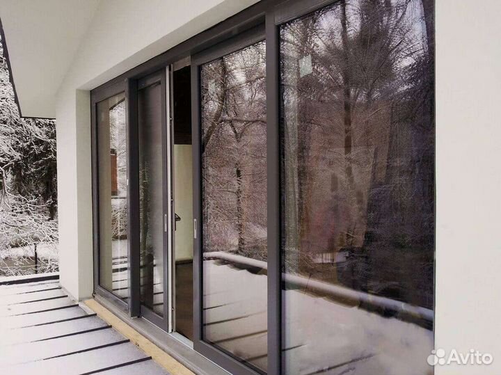 Алюминиевая раздвижка холодная