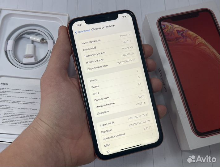 iPhone Xr, 64 ГБ