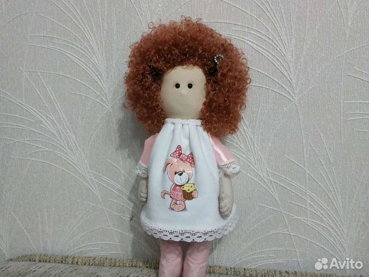 Интерьерная кукла Тильда ручной работы