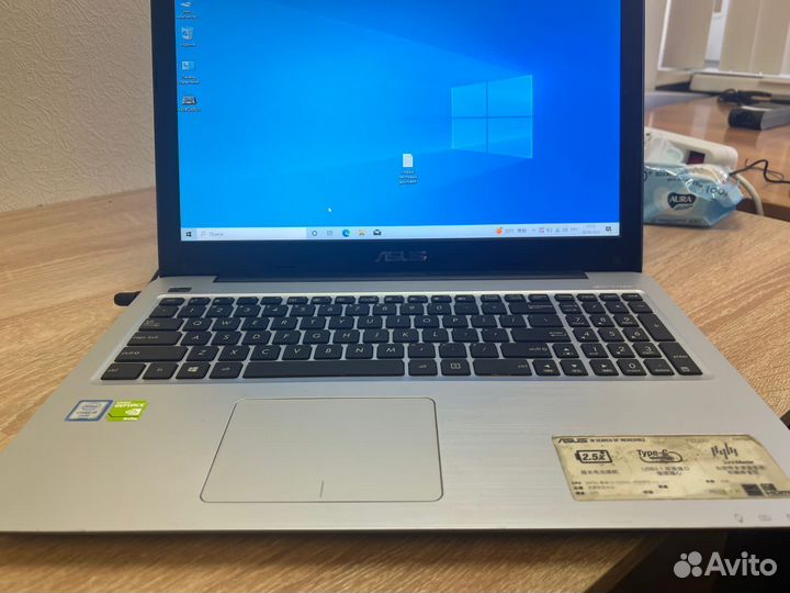 Игровой ноутбук asus C geforce 940m, asus F556UB